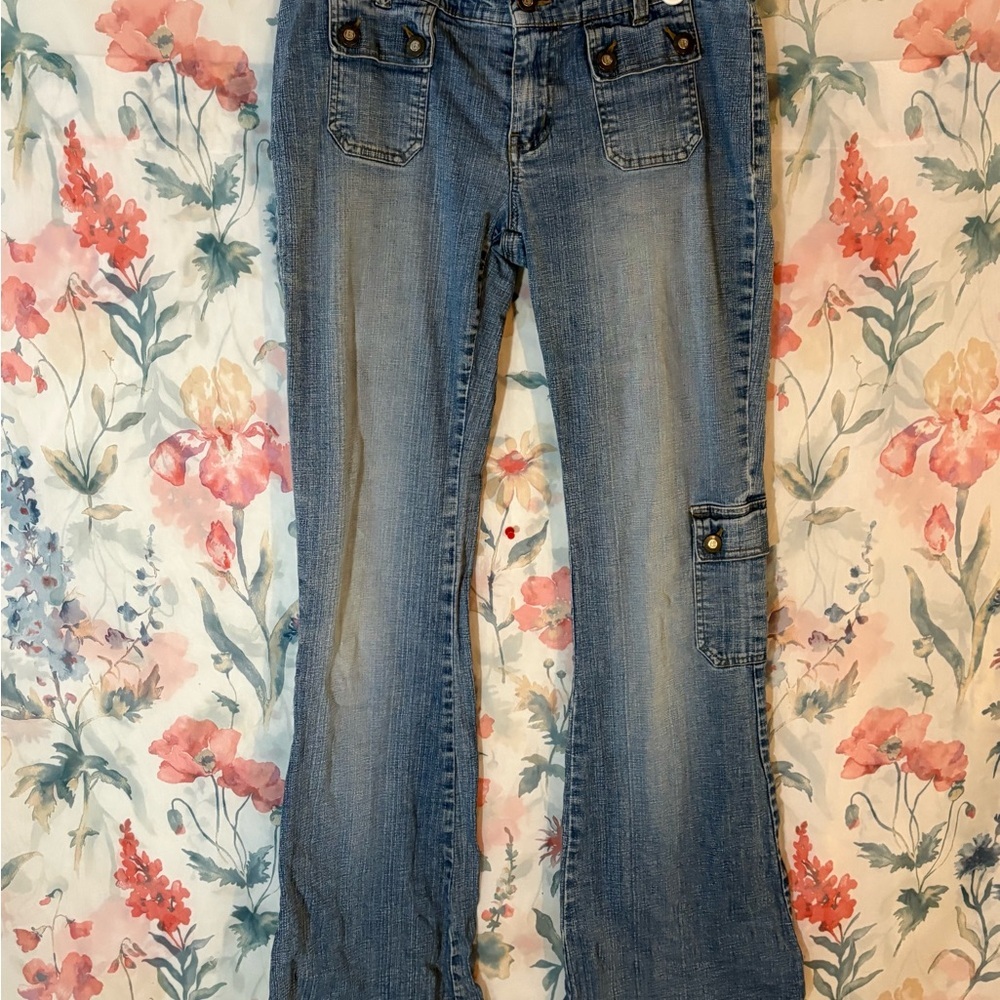 Bisou Bisou Light Blue Flare Jeans